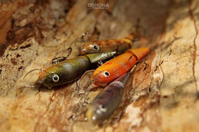 wobler łamany na pstrąga